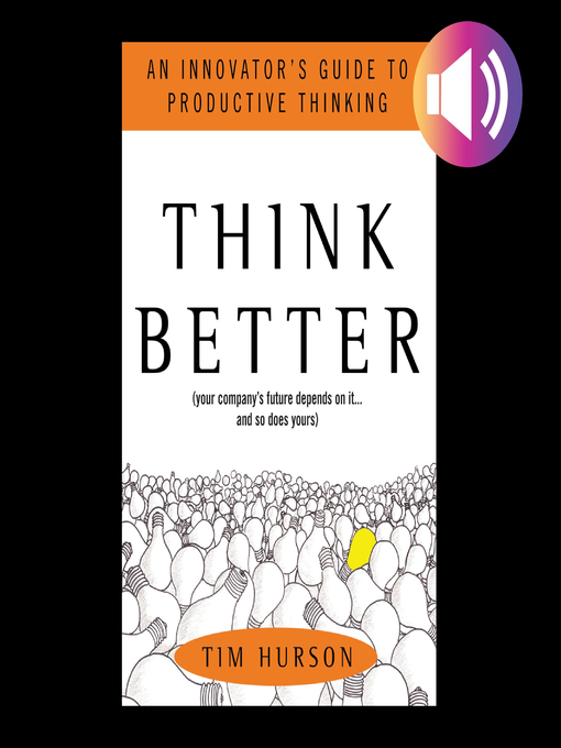 Title details for Think Better by Tim Hurson - Wait list